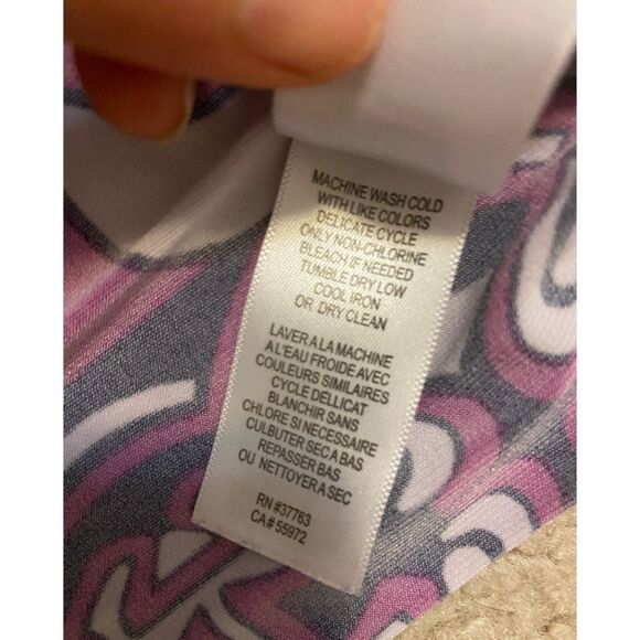 Laundry By Shelli Segal Geometric Pattern Dress Size 6 - Picture 6 of 9